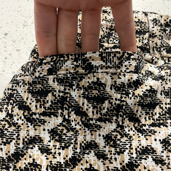 SPORT HALEY Skort Dauphine Skirt Pullon Golf/Tennis Beige/Black/White Womens 4 - Picture 6 of 10